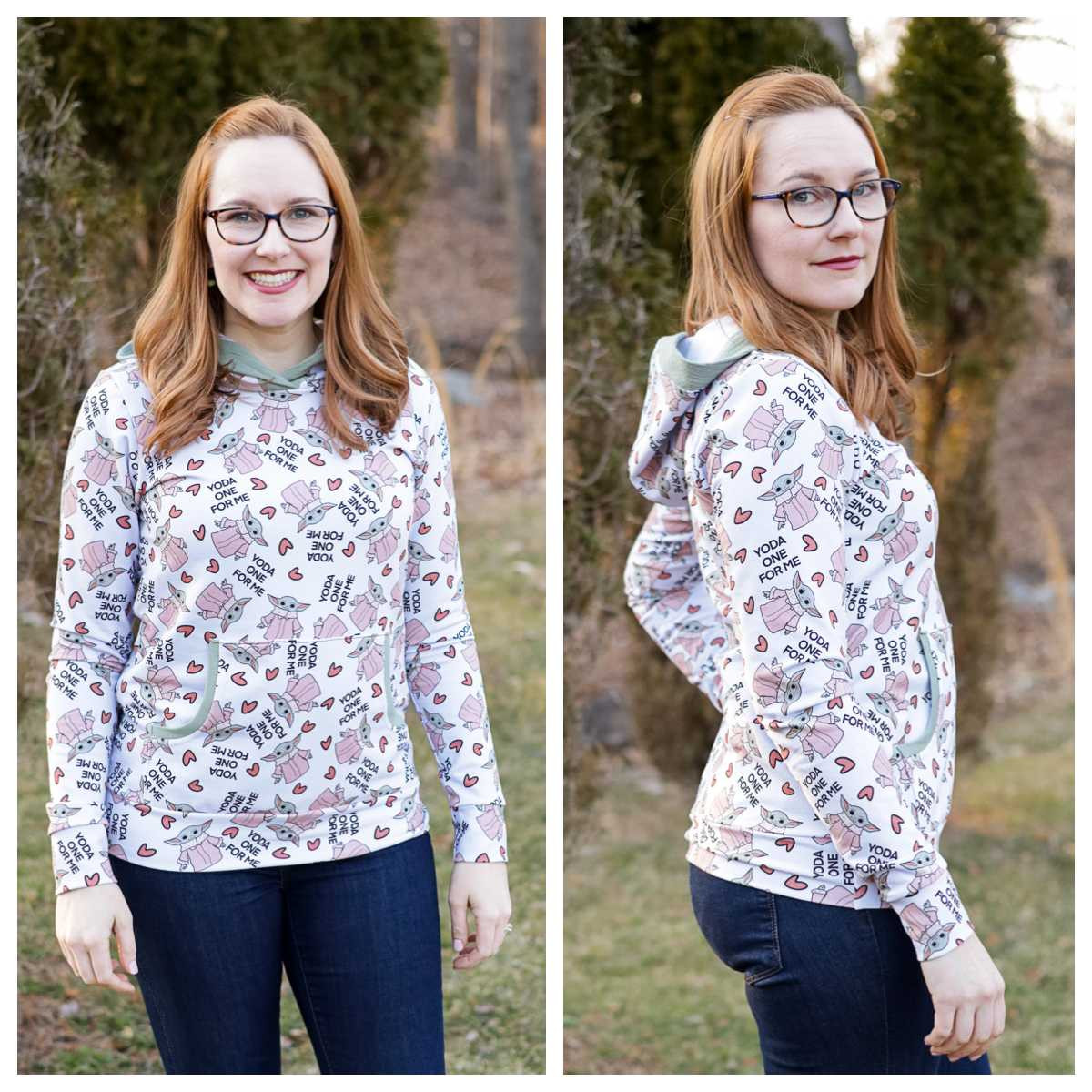 Hampton Women's Hoodie Pattern PDF Sewing Pattern