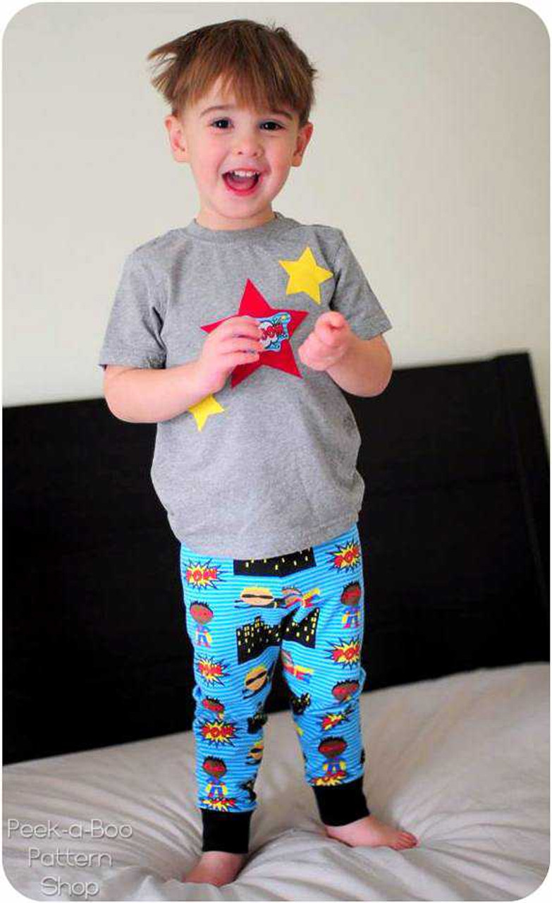 Happy Buns Britches Baby Pants Pattern | Peek-a-Boo