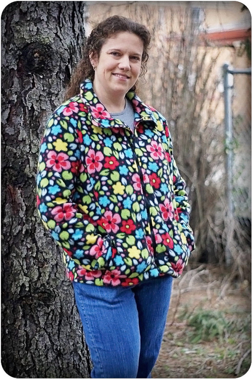 Cascade Fleece Jacket Pattern PDF Sewing Patterns