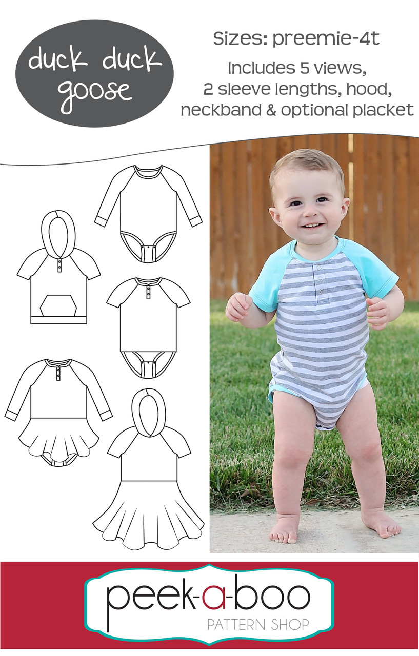 Duck Duck Goose Peek A Boo Pattern Shop