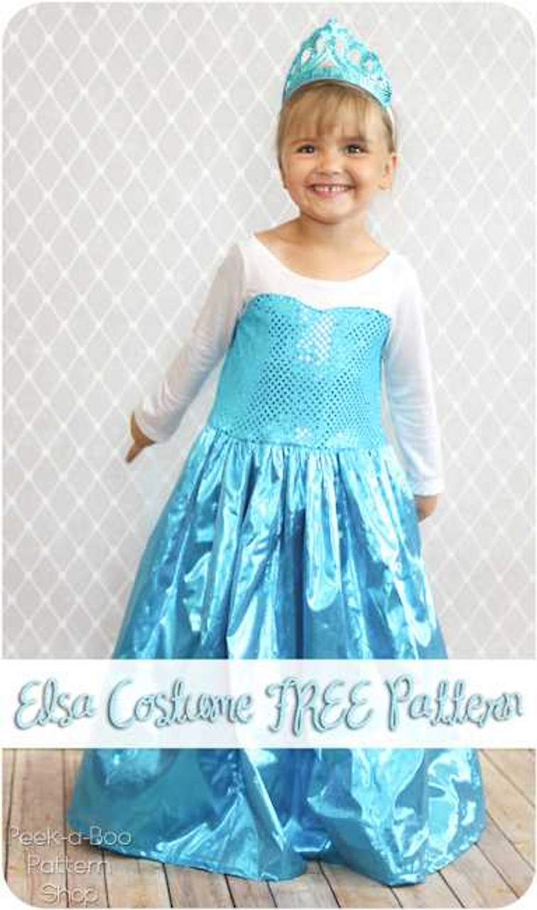 Elsa Dress Pattern | Ice Queen PDF Sewing Pattern