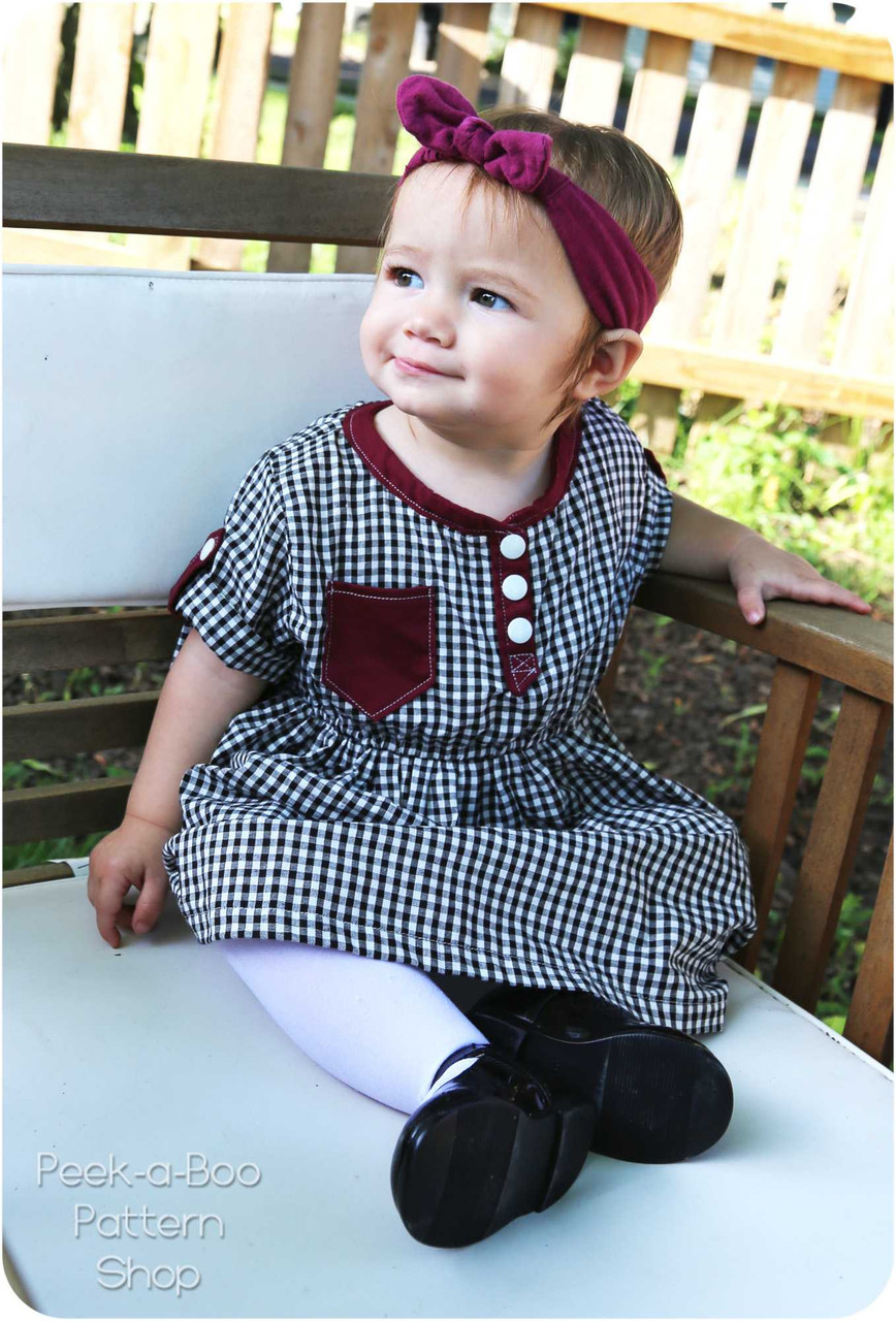 Cape Cod Shirt and Dress Pattern | Peek-a-Boo Pattern Shop