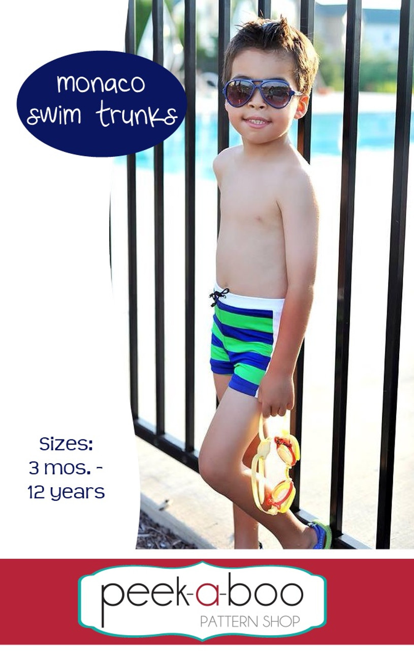 boys fitted swim shorts