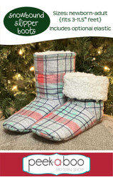 Snowbound Slipper Boots Pattern 