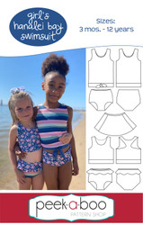 Girl's Hanalei Bay Reversible Swimsuit