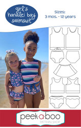 Girl's Hanalei Bay Reversible Swimsuit 