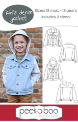Kid's Denim Jacket Pattern 