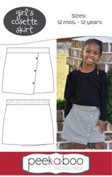 Girl's Cosette Skirt Pattern 