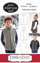 Kid's Wilderness Vest Pattern 