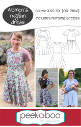Women's Raglan Dress Pattern 