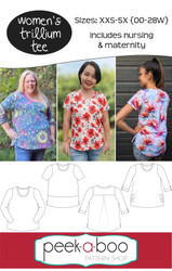 Women's Trillium Tee Pattern 