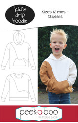 Kid's Drip Hoodie Pattern 