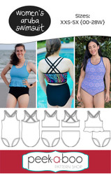 Women's Aruba Swimsuit Pattern 