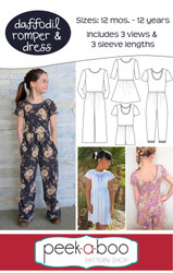 Daffodil Romper & Dress Pattern 