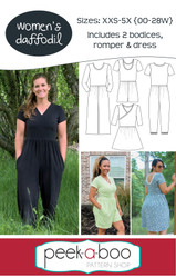 Women's Daffodil Romper & Dress Pattern