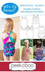 Girl's Fiji Swimsuit Pattern
