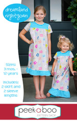 Dreamland Nightgown Sewing Pattern