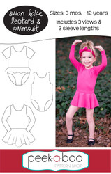 Swan Lake Swimsuit & Leotard Pattern 