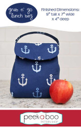 Grab n' Go Lunch Bag Pattern 