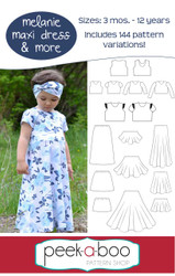 Melanie Maxi Dress & More Pattern 
