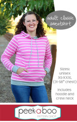 Adult Classic Sweatshirt Pattern 