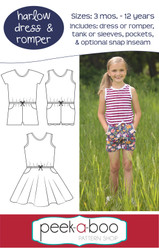 Harlow Dress and Romper Pattern 