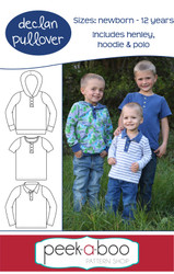 Declan Kid's Pullover Pattern 