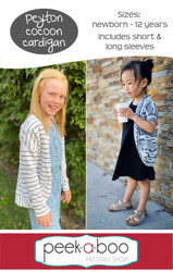 Peyton Cocoon Cardigan Pattern 
