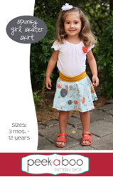 Spunky Girl's Skater Skirt Pattern