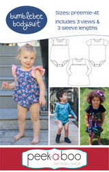 Bumblebee Bodysuit & Dress Pattern 