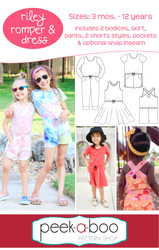 Riley Romper & Dress Pattern 