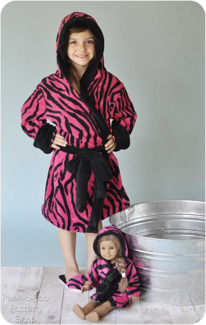 Comfy Cozy Kids Robe Pattern | PDF Sewing Pattern