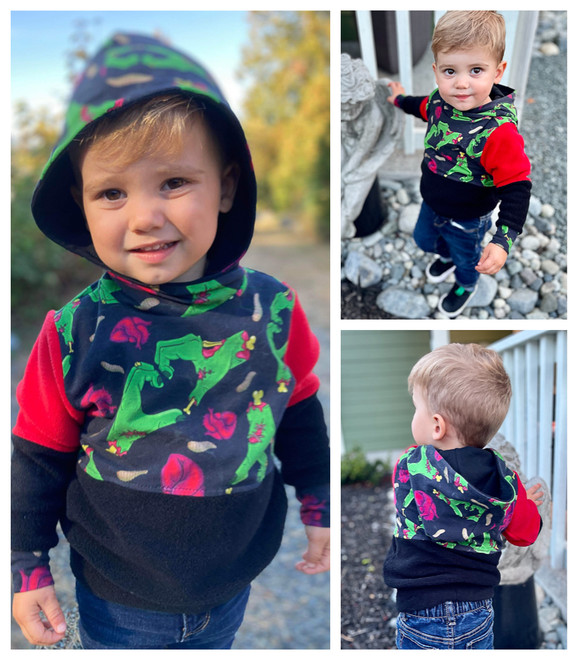 Youth Parker Pullover Pattern | PDF Sewing Pattern