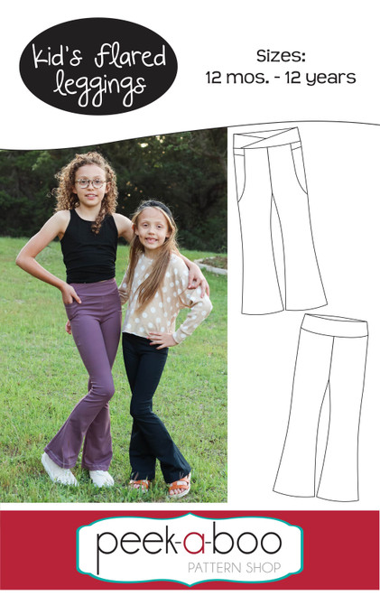 Midge Flare Pants and Leggings - 5 out of 4 Patterns