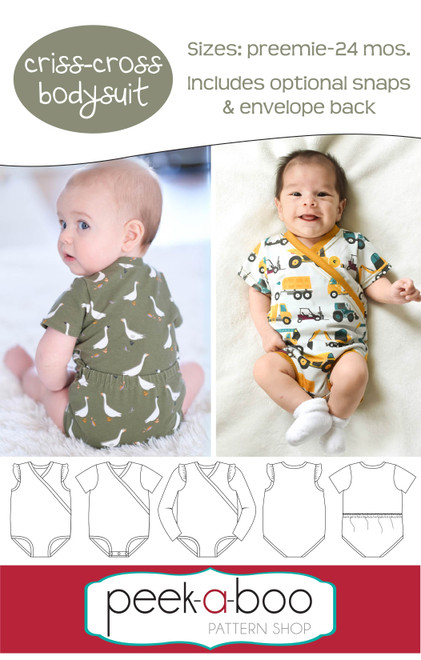 Criss-Cross Bodysuit Pattern