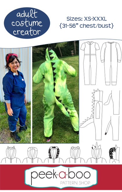 Adult Costume Creator Pattern 