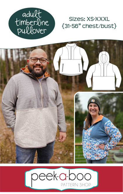 Adult Timberline Pullover Pattern 