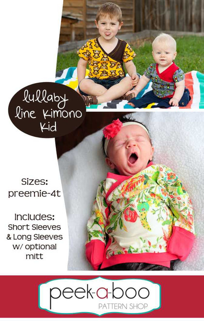 Lullaby Line Baby Kimono Pattern 