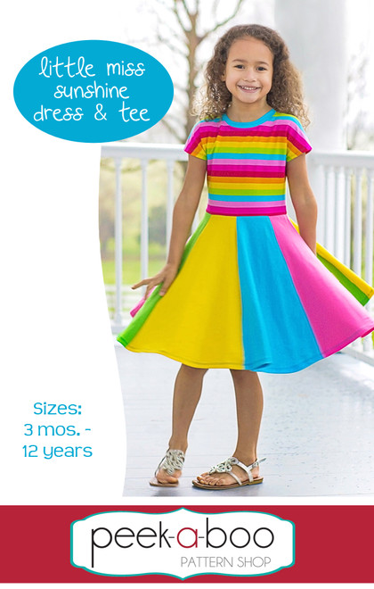 Little Miss Sunshine Dress & Tee