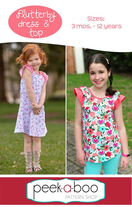 Flutterby Dress and Top Pattern 