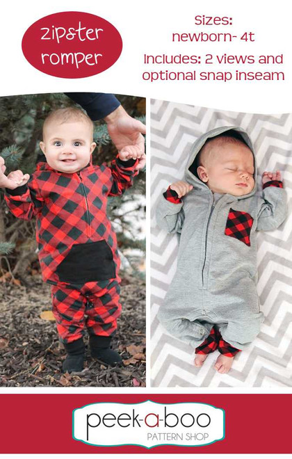 Zipster Romper Pattern 