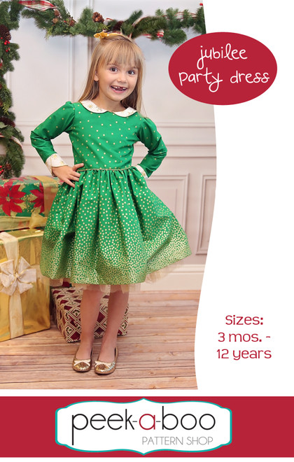 Jubilee Party Dress Sewing Pattern