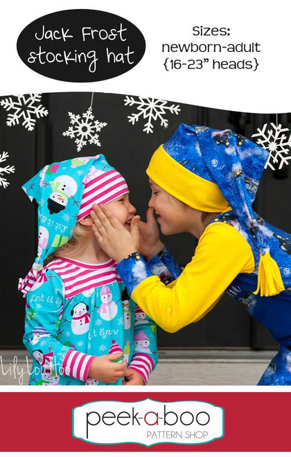 Jack Frost Stocking Hat Pattern 