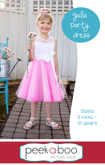 Gala Party Dress sewing pattern