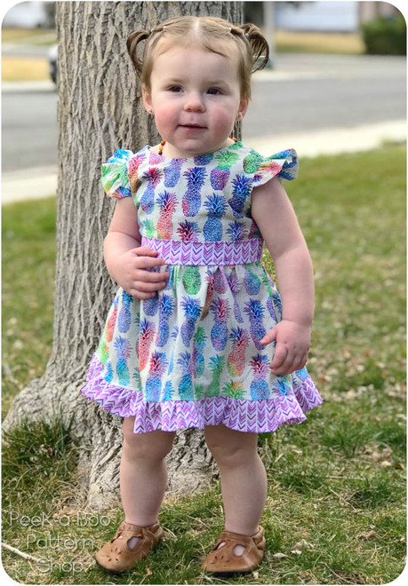 Wildflower Dress Pattern | PDF Sewing Pattern