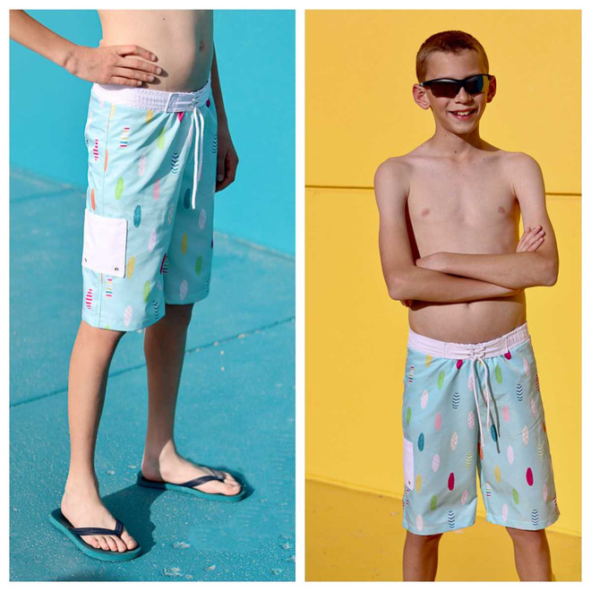 Cowabunga Board Shorts Pattern | PDF Sewing Pattern