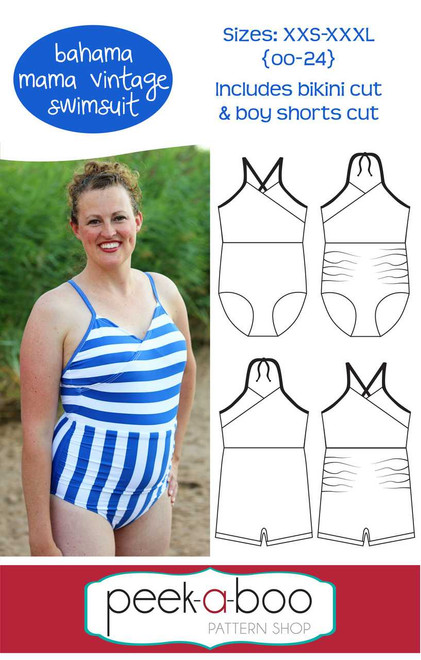 batamama様 Bahama Mama Vintage Swimsuit Pattern | PDF Sewing Pattern