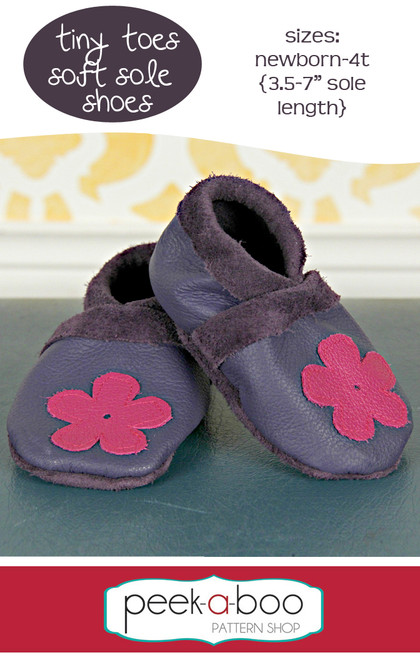 Tiny Toes Soft Sole Shoes | Peek-a-Boo 