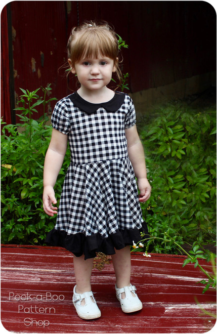 Avonlea Knit Party Dress Pattern | PDF Sewing Pattern