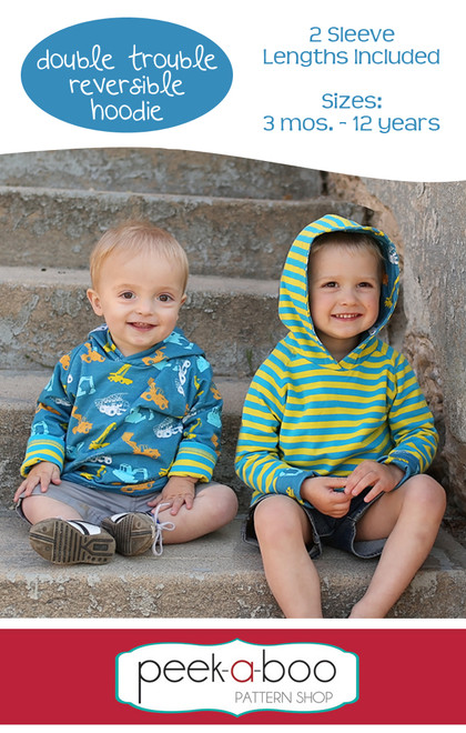 Double Trouble Reversible Hoodie Sewing Pattern